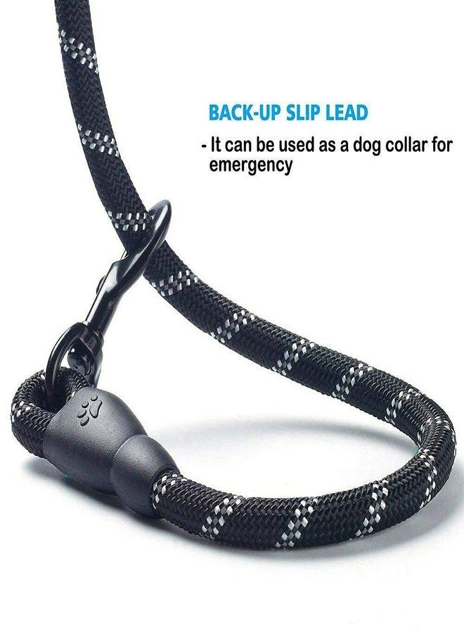S SMITEX Smitex 4 FT Dog Leash with Comfortable Padded Handle and Highly Reflective Threads for Small Medium and Large Dogs - Image 3